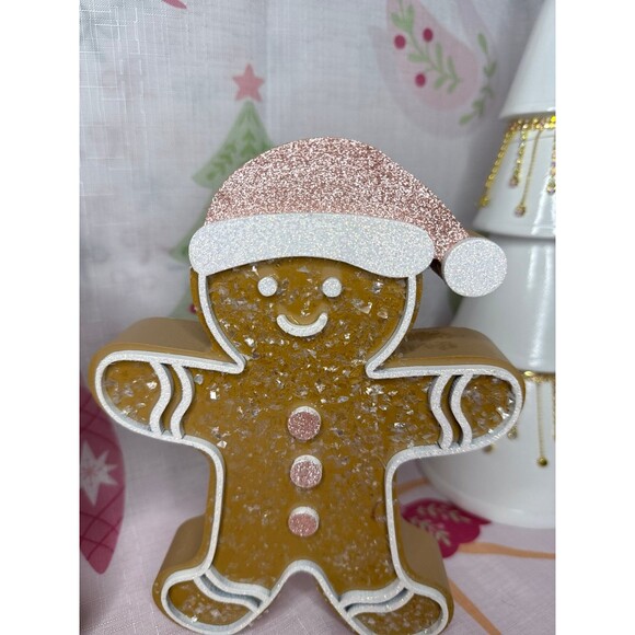 Pink Bow Gingerbread Set - Picture 4 of 6